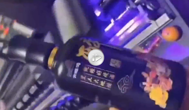 圓柱體打印視頻，酒瓶打印視頻，化妝品打印視頻