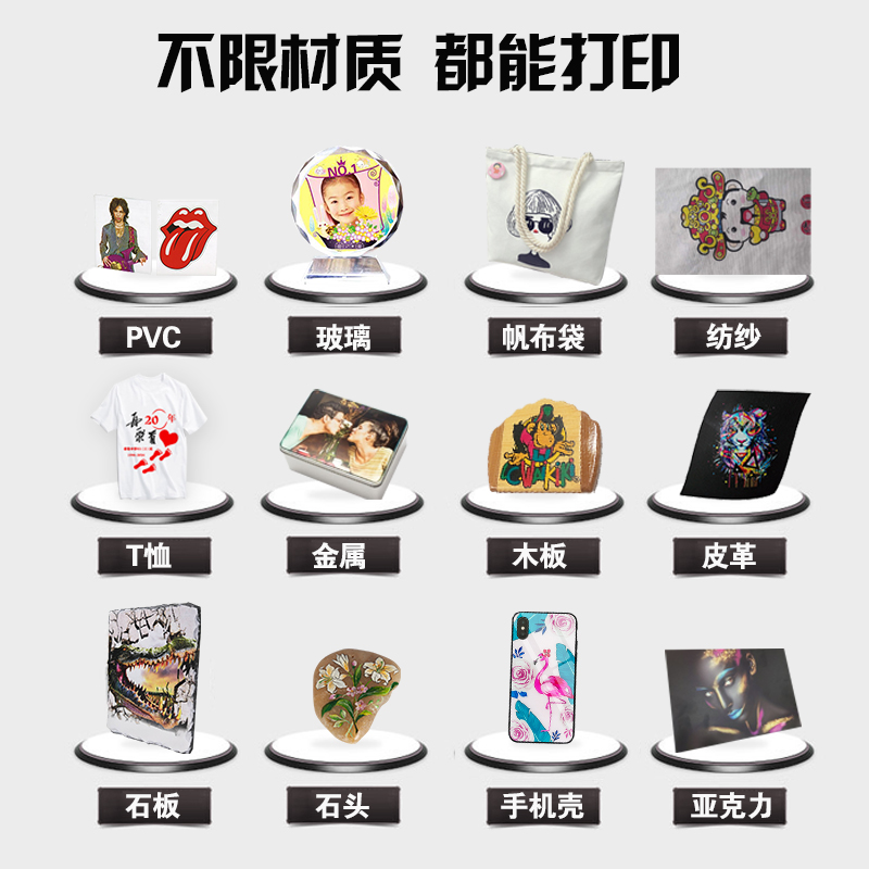 不限材質(zhì)，都能打印